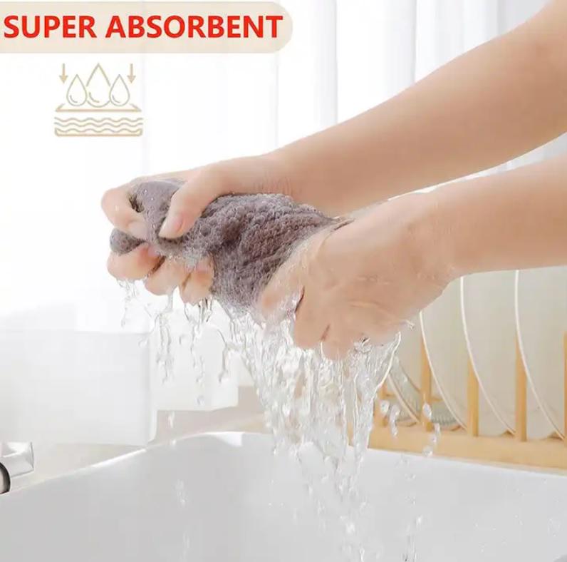 Набір кухонних рушників Organic Premium 4в1 100% бавовна 74х34 см Капучино (NRK4in1Mokko) - фото 4 Набір кухонних рушників Organic Premium 4в1 100% бавовна 74х34 см Капучино (NRK4in1Mokko) - фото 4