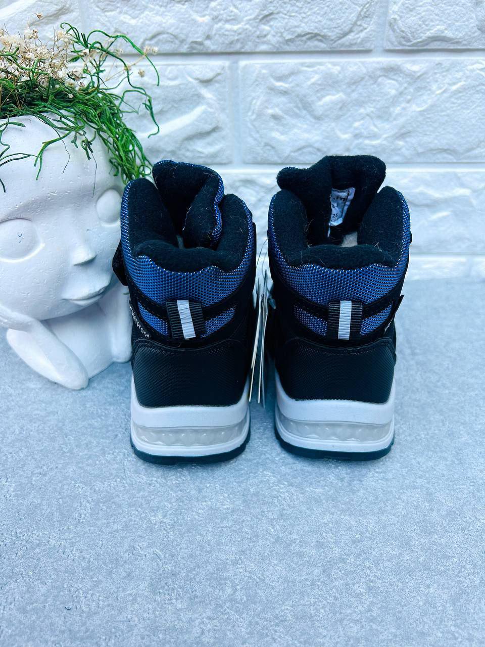 Ботинки-сноубутсы для мальчика с Led подсветкой ТОМ.М 1596 р. 23 15 см (1596) - фото 3 Ботинки-сноубутсы для мальчика с Led подсветкой ТОМ.М 1596 р. 23 15 см (1596) - фото 3