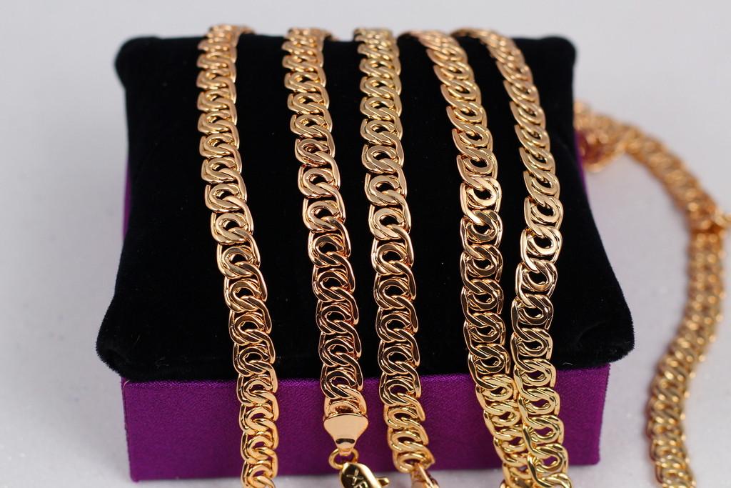 Цепь Xuping Jewelry Арабика 50 см 7 мм Золотистый (1565049322)