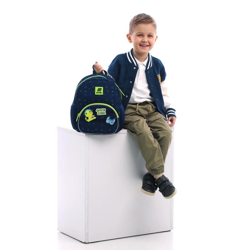 Рюкзак дитячий KITE Kids Dino Gamer (K25-2727XS-5) - фото 15 Рюкзак дитячий KITE Kids Dino Gamer (K25-2727XS-5) - фото 15