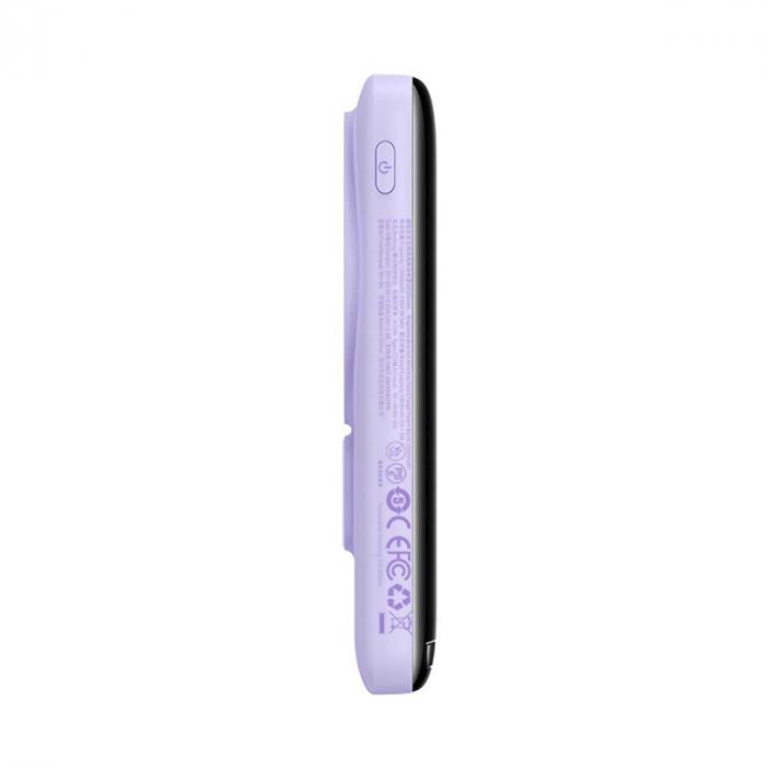 Повербанк BASEUS 10000 mAh Type-C 20W 3A PD/QC Purple (13968410) - фото 5 Повербанк BASEUS 10000 mAh Type-C 20W 3A PD/QC Purple (13968410) - фото 5