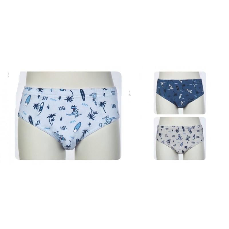 Плавки для хлопчика BAYKAR Динозаври 3 шт. 0 86-92 см 0-1 рік (3693) - фото 3 Плавки для хлопчика BAYKAR Динозаври 3 шт. 0 86-92 см 0-1 рік (3693) - фото 3