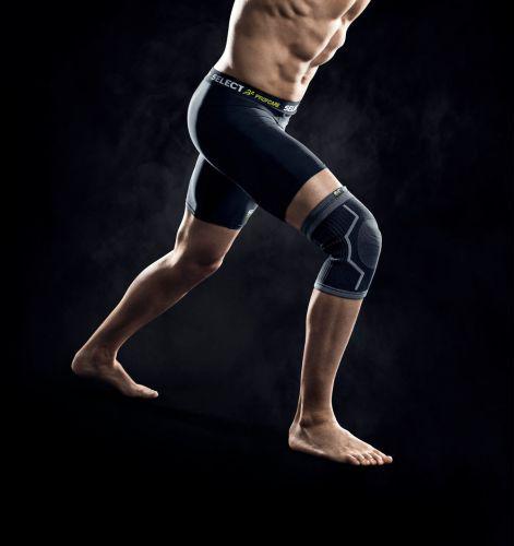 Наколенник Select ELASTIK KNEE SUPPORT M Черный (705700-009) - фото 2
