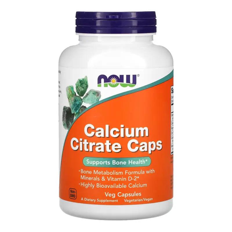 Кальций цитрат NOW Calcium Citrate Caps 120 вега-капс. (08952-01)