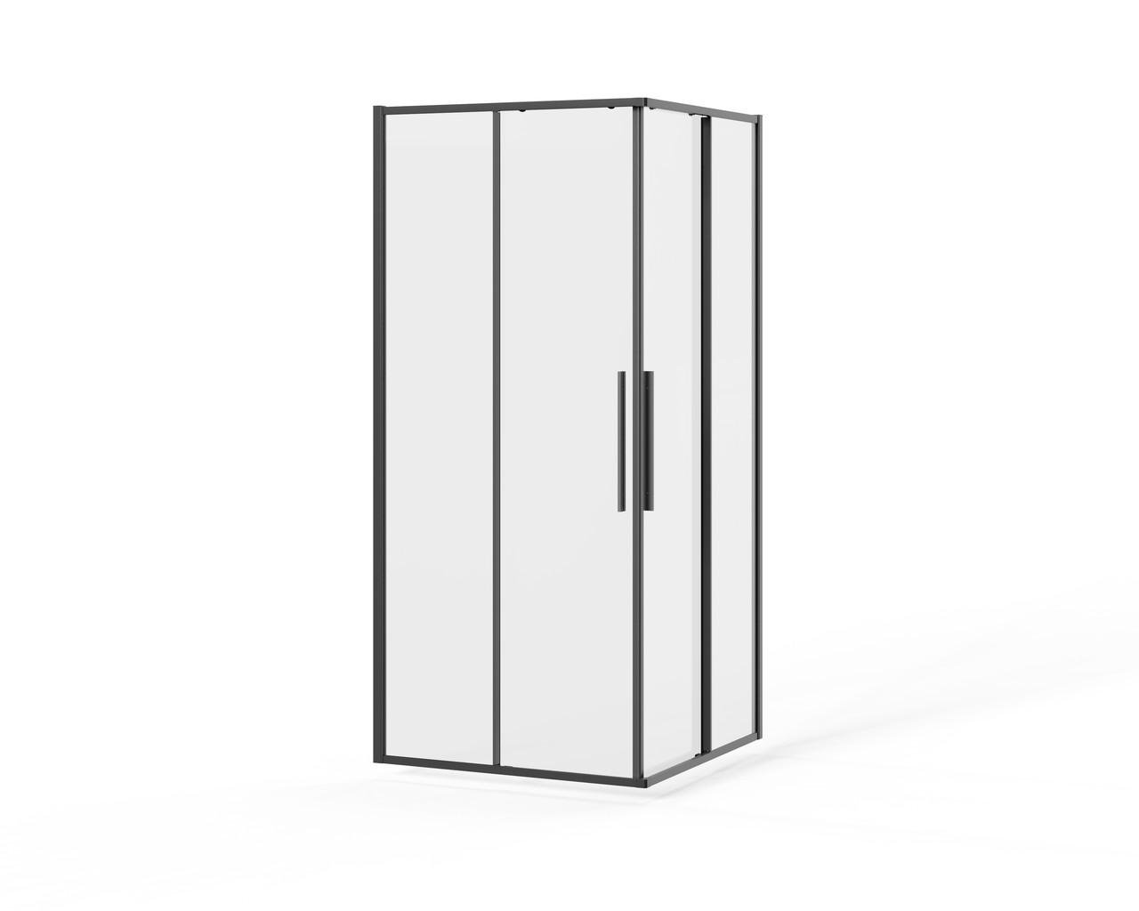 Душова кабіна скляна AVKO Glass RDR42 190х90х90 Black (23058120)