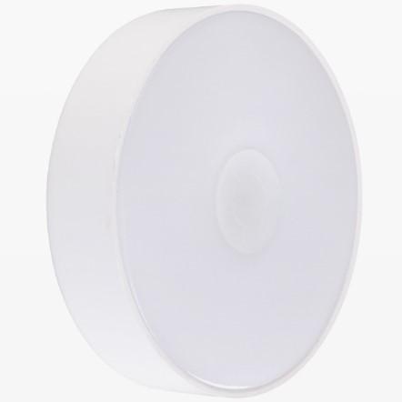 Світлодіодний світильник з датчиком руху та акумулятором 87 мм на магніті/липучці (00054)