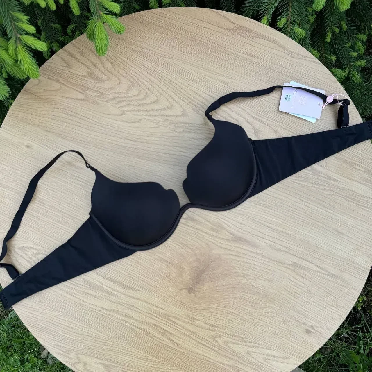 Бюстгальтер Velencosa на косточках без Push-Up 80С Черный (VC6072BLCC)