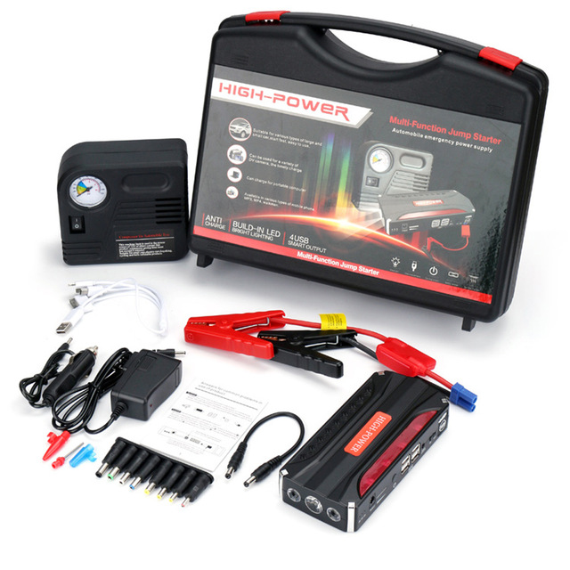 Пуско-зарядное устройство 911Case Jump Starter + компрессор - фото 2