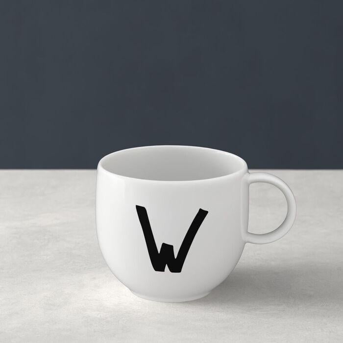 Чашка для кофе Villeroy & Boch W letters Mugs фарфор 330 мл (2608436)