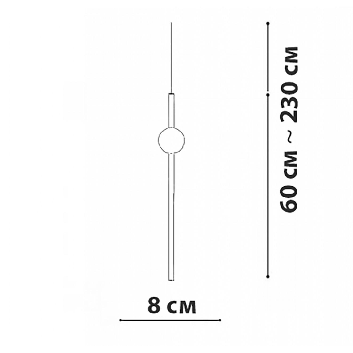 Подвесной светильник Friendlylight Wand PD B FL3070 (FL3070) - фото 4 Подвесной светильник Friendlylight Wand PD B FL3070 (FL3070) - фото 4