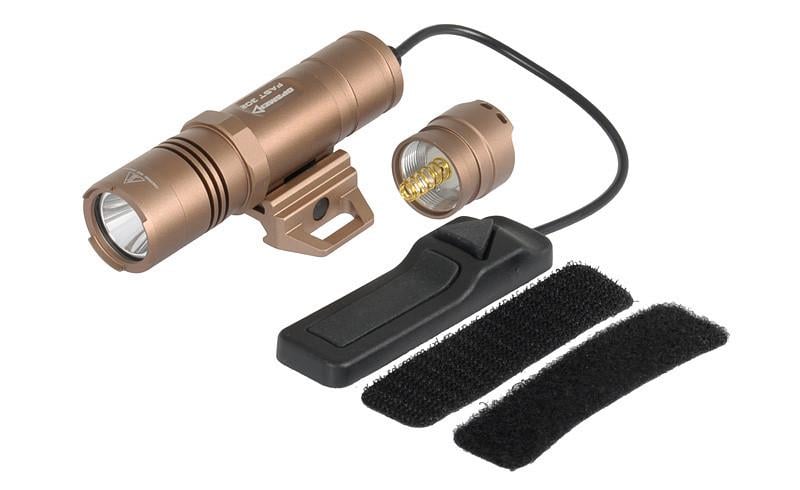 Ліхтар Fast 302r на планку пікатінні Коричневий - фото 4 Ліхтар Fast 302r на планку пікатінні Коричневий - фото 4