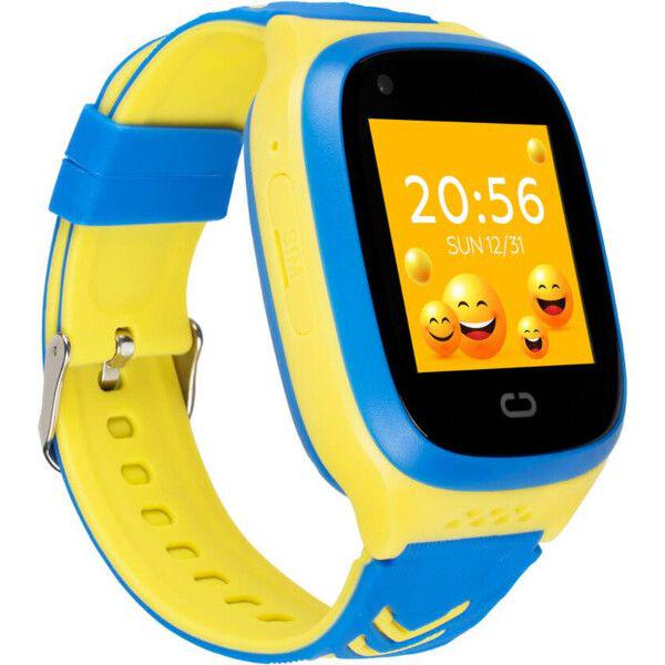 Годинник дитячий смарт Gelius GPS/4G IP67 GP-PK006 Ukraine Blue/Yellow - фото 4