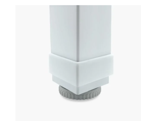 Ножка мебельная Bravo Tower 40х40х150 мм Белый - фото 1