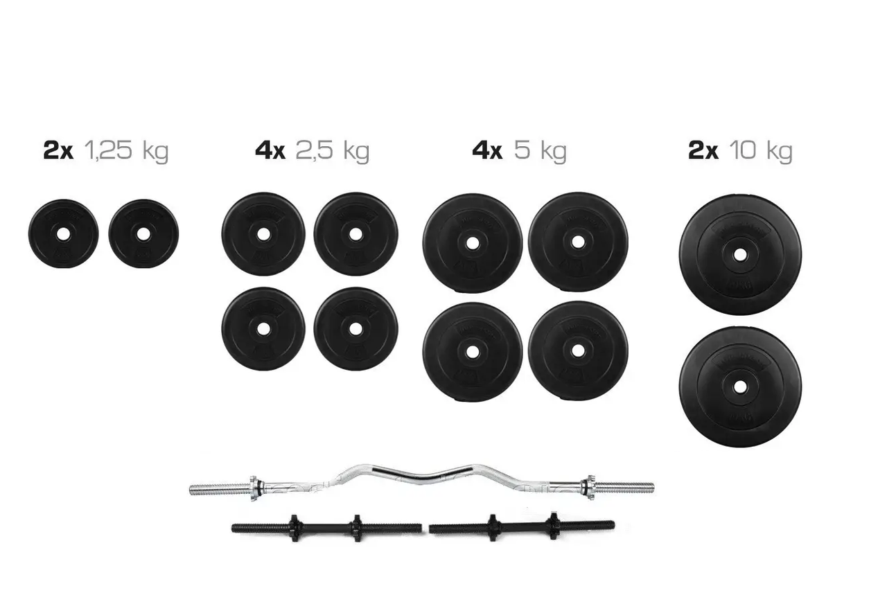 Набор штанга и гантели Strong 60 кг (Strong60kg-1) - фото 11