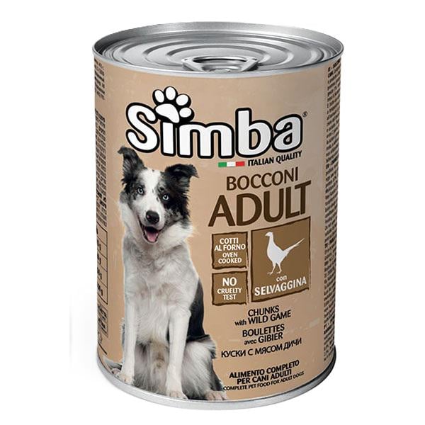 Корм для собак влажный Monge Simba Dog Wet дичь 415 г (000025805)