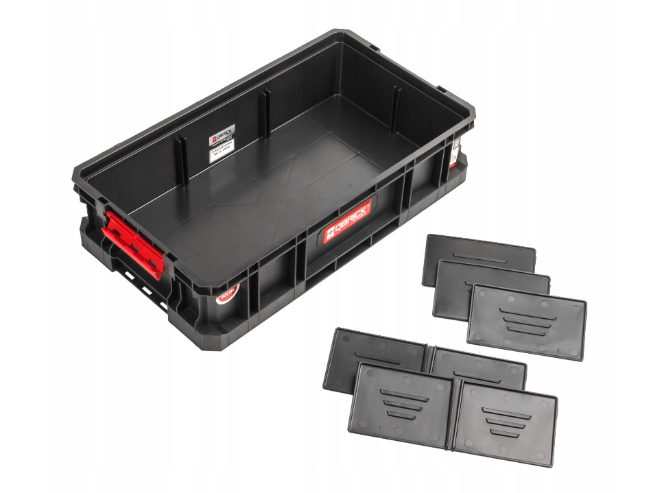 Ящик для инструмента Qbrick System TWO Box 100 Flex модульный с регулируемыми перегородками 143 л 530х295х130 мм