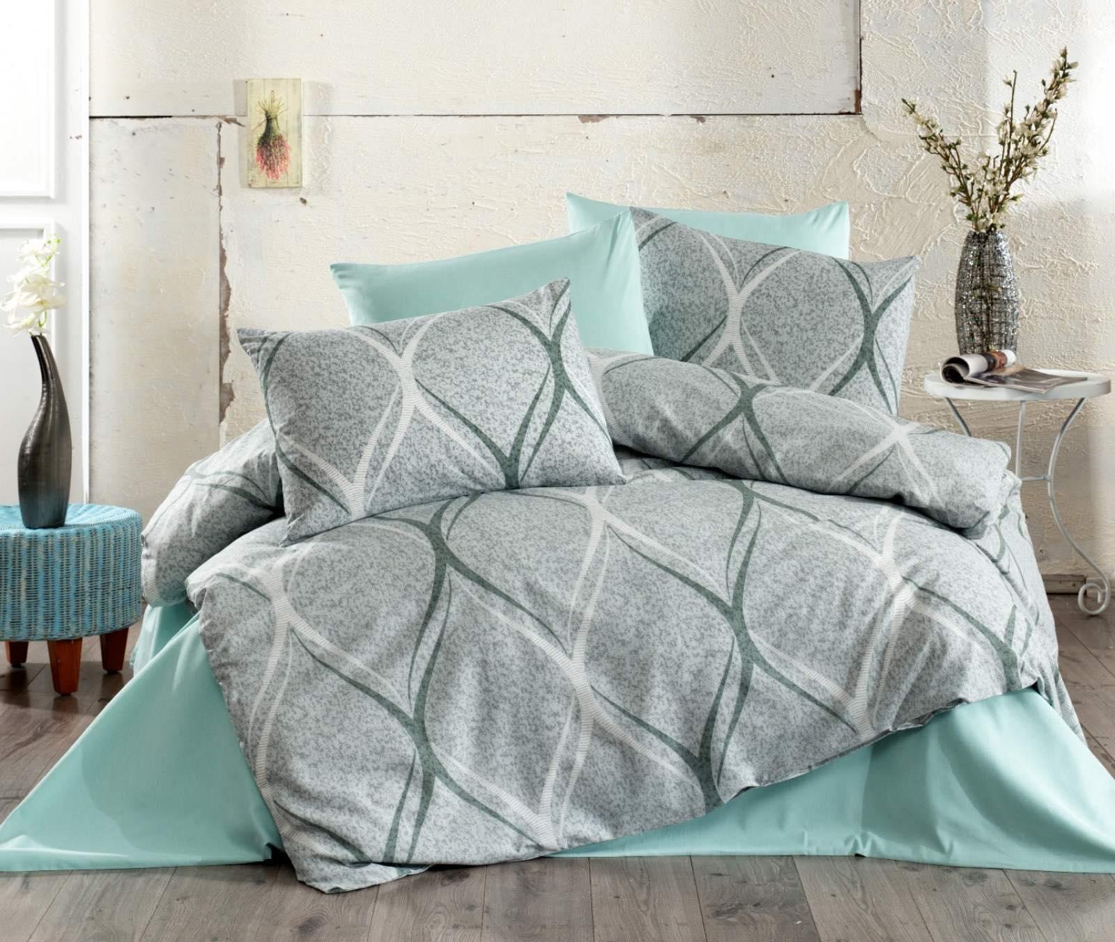 Комплект двуспальный Alena 189902x40 unisex 240x260 см Зеленый (189902)