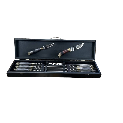 Набор шампуров Lux-Premium №7 ручной работы (19223161)