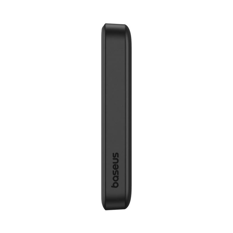 Повербанк OS-BASEUS Magnetic Mini Air Wireless Fast Charge 10000 mAh 20W з кабелем Cluster Black (P10059001113-00) - фото 8