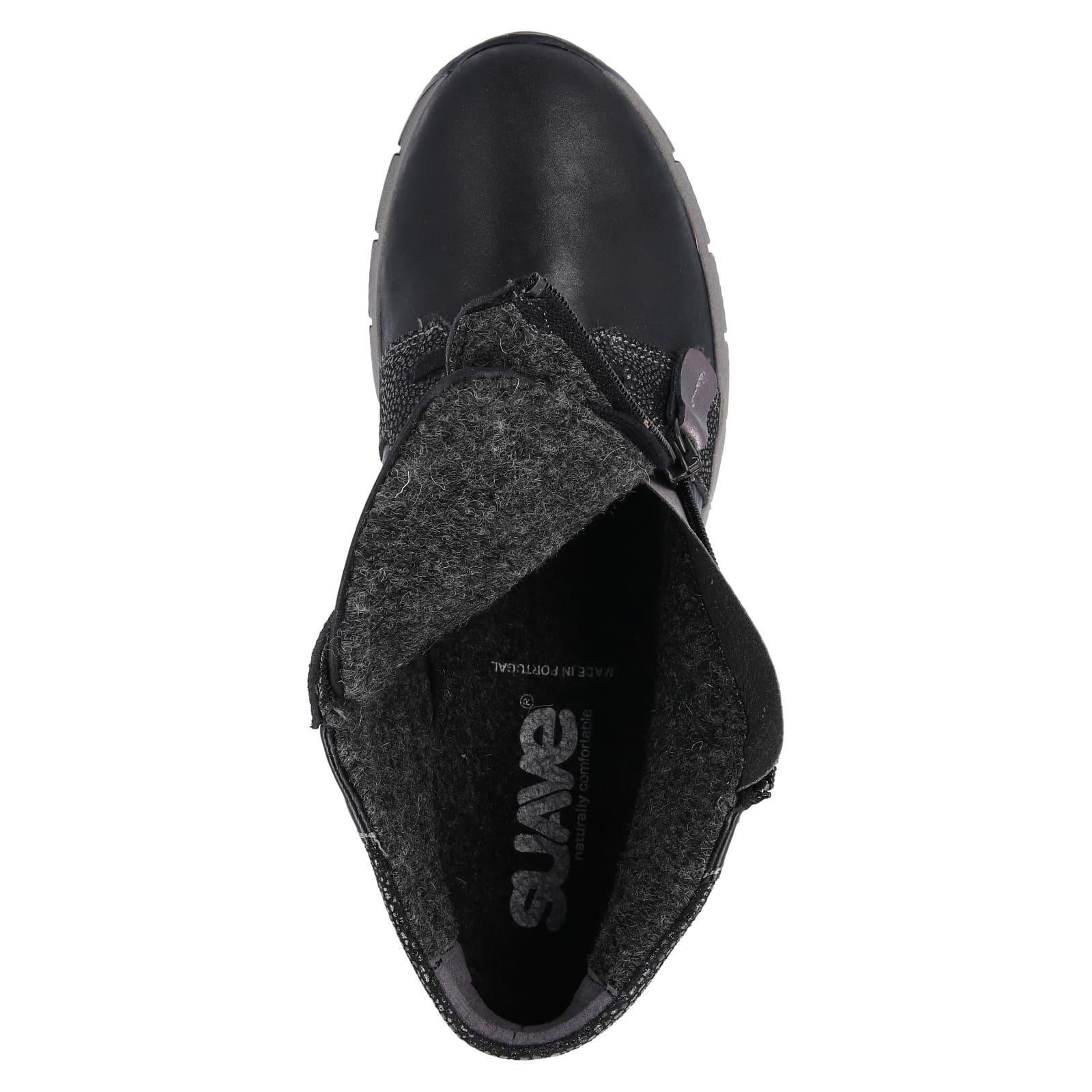 Ботинки женские Suave р. 37 Черный (9231584537) - фото 2 Ботинки женские Suave р. 37 Черный (9231584537) - фото 2