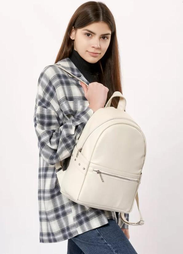 Рюкзак женский Sambag Dali BPS Молочный (15379011e)