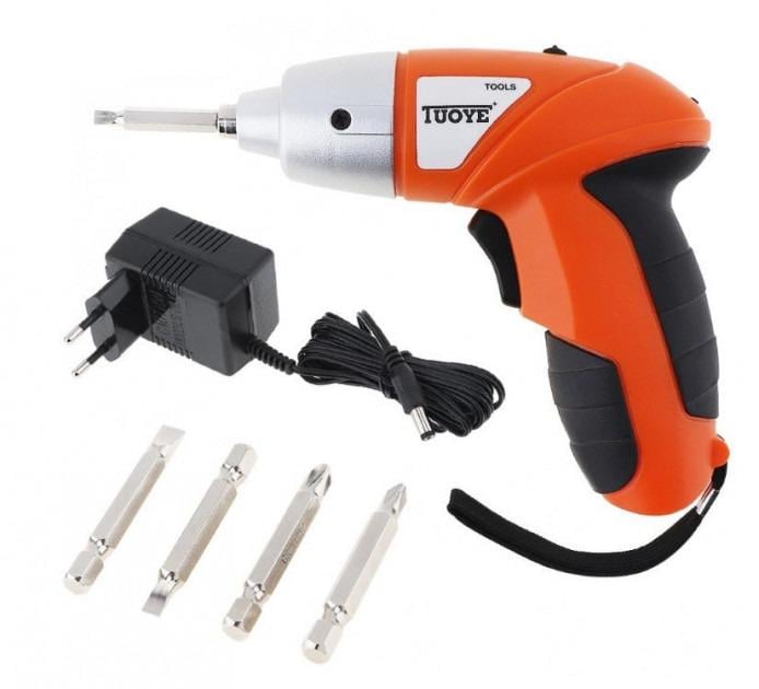 Компактный шуруповёрт Cordless Screw Driver Tuoye электрическая отвертка