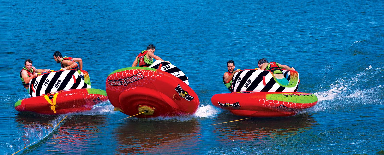 Водный аттракцион плюшка WOW Cyclone Towable 1-2P (20-1070) - фото 4 Водный аттракцион плюшка WOW Cyclone Towable 1-2P (20-1070) - фото 4