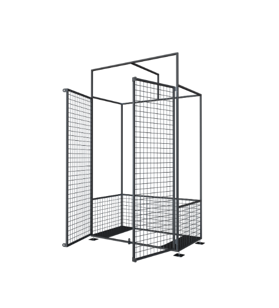 Сітчастий антивандальний бокс для вітрини КСХВ-1150 1300х1940/300х750 мм (2055288294/К0533) Сітчастий антивандальний бокс для вітрини КСХВ-1150 1300х1940/300х750 мм (2055288294/К0533)