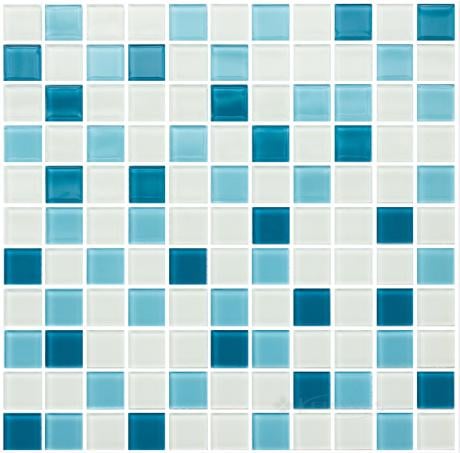 Мозаика керамическая Kotto Ceramica GM 4039 C3 Cerulean 300х300х4 мм M/Cerulean W/White (003103)