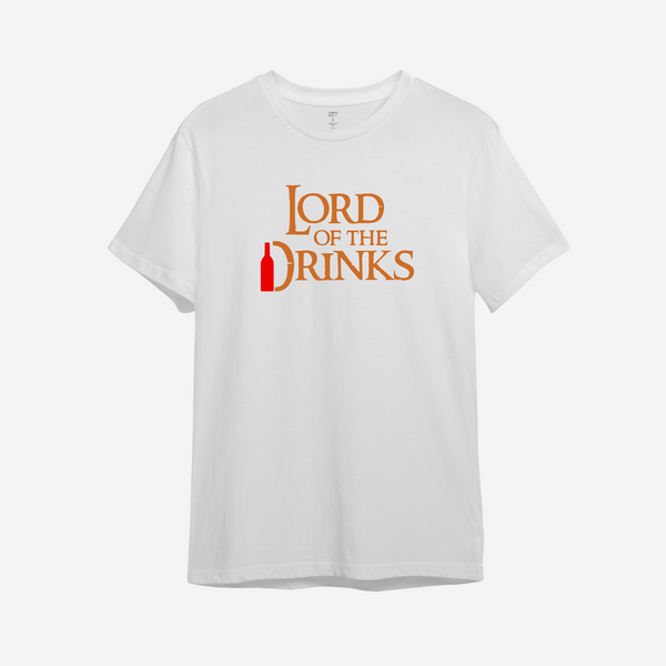 Футболка мужская JHK с принтом "Lord of the drinks" M Белый (1028002106-6) Футболка мужская JHK с принтом "Lord of the drinks" M Белый (1028002106-6)