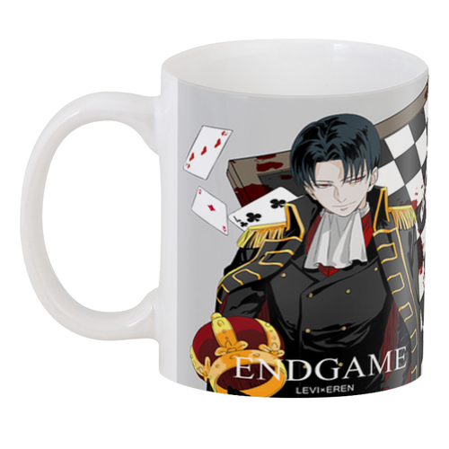 Чашка GeekLand Attack on Titan Эрен и Леви 330 мл (AT.02.38)