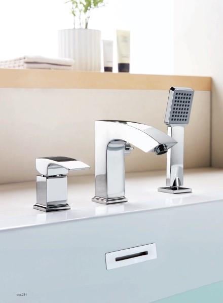 Смеситель Lamber 11128 для ванны на 3 отверстия