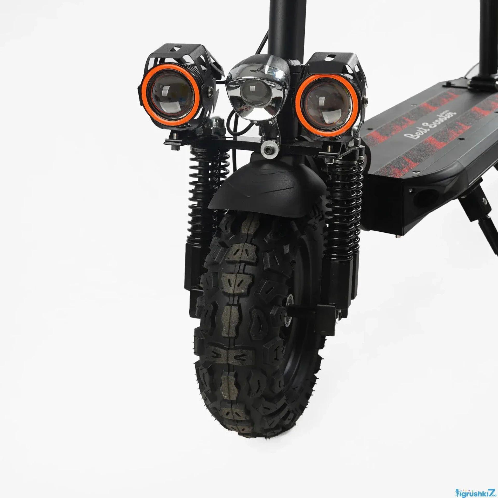 Електросамокат Best Scooter BS-90712 із сидінням 1200W 48V 21Ah Чорний - фото 5 Електросамокат Best Scooter BS-90712 із сидінням 1200W 48V 21Ah Чорний - фото 5