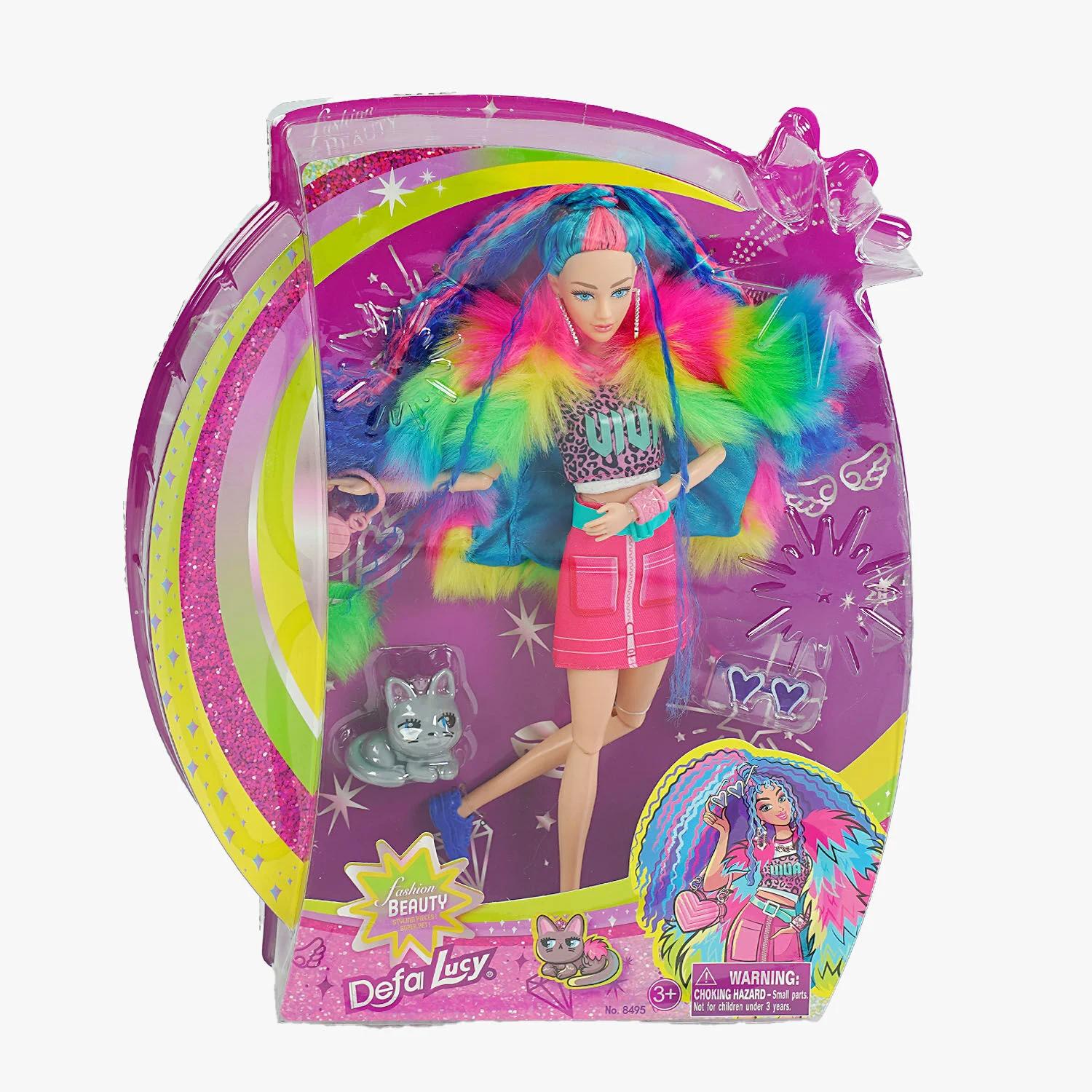 Лялька Defa 8495/12 з аксесуарами та улюбленцем 29 см (25599151)