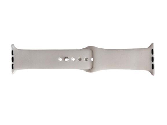 Браслет силиконовый для Apple watch 38/40/41 мм White (29782164)