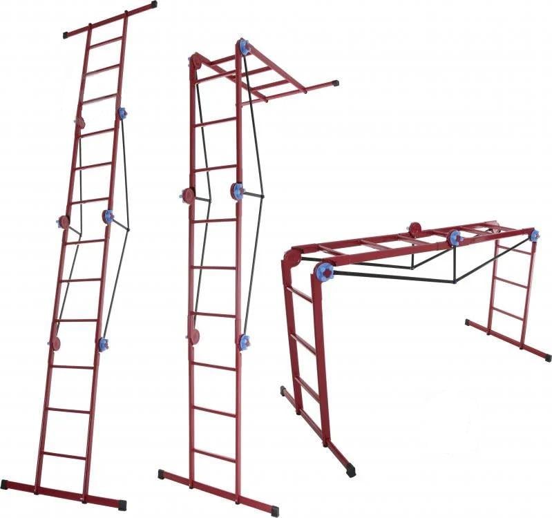 Драбина металева Технолог Трансформер 4x3 м - фото 4