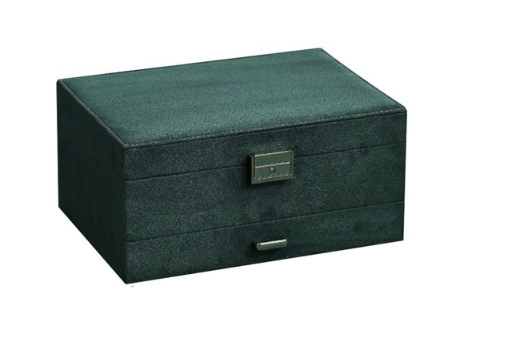 Скринька-шкатулка ювелірна для коштовностей Soulima 21954 Зелений (21954)