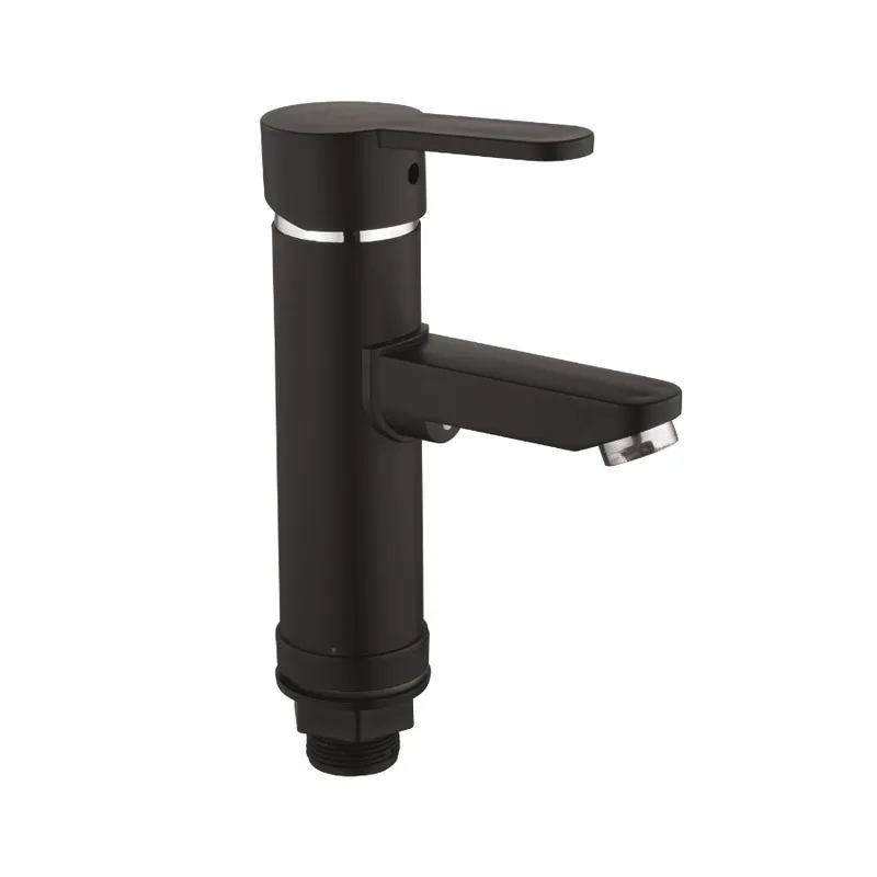 Смеситель для умывальника PLAMIX Raul-001-A без подвода Black (PM0653)