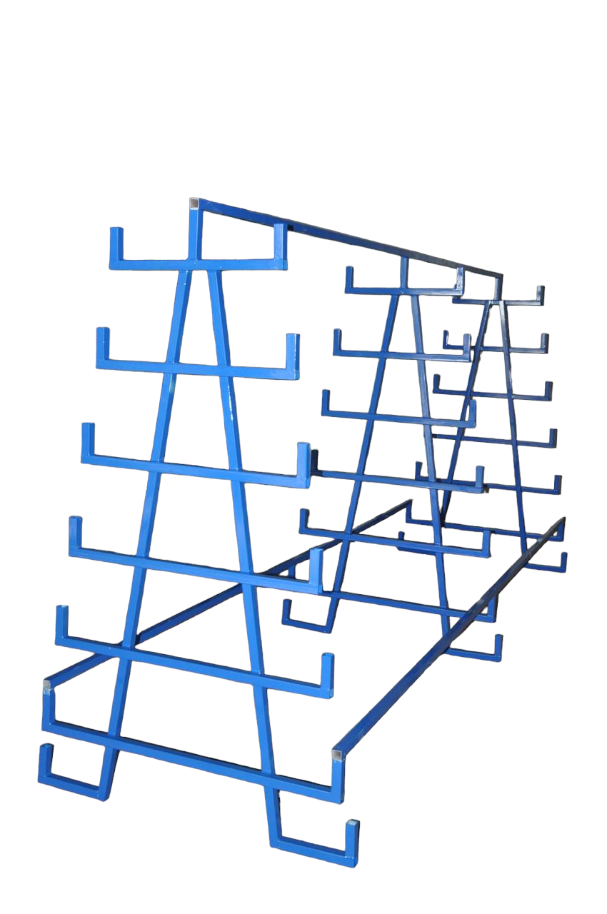 Стеллаж пирамида для металла