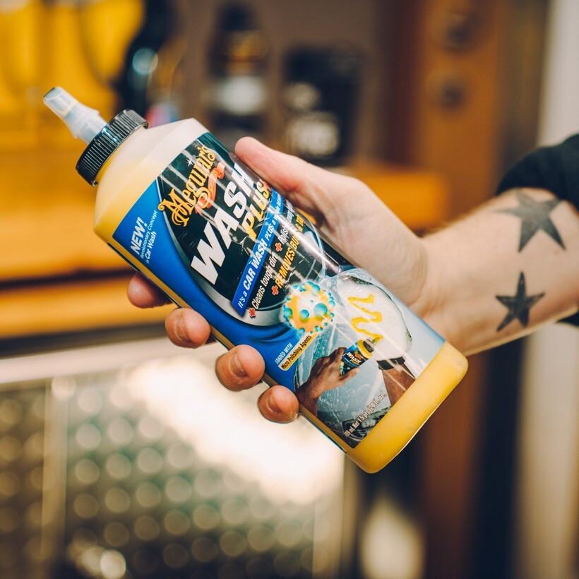 Автомобільний шампунь плюс Meguiar's Wash Plus 709 мл (G25024EU) - фото 3 Автомобільний шампунь плюс Meguiar's Wash Plus 709 мл (G25024EU) - фото 3