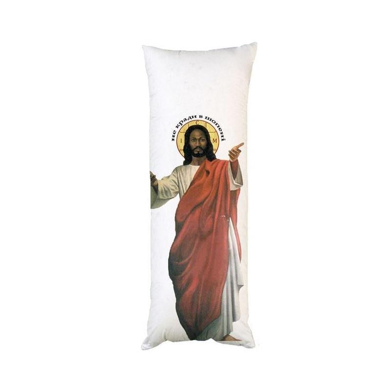 Подушка дакимакура Бог Иисус Мэм декоративная ростовая для обнимания двусторонняя 40x100 см (560187754) Подушка дакимакура Бог Иисус Мэм декоративная ростовая для обнимания двусторонняя 40x100 см (560187754)