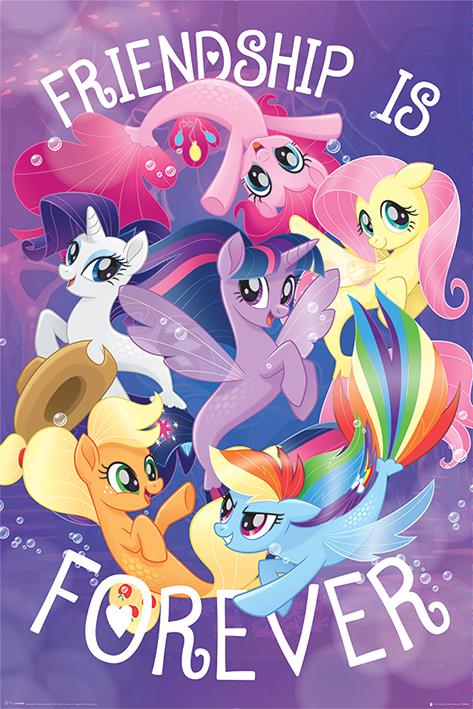 Постер плакат Мій Маленький Поні Дружба Назавжди/My Little Pony Movie Friendship is Forever 61x91,5 см