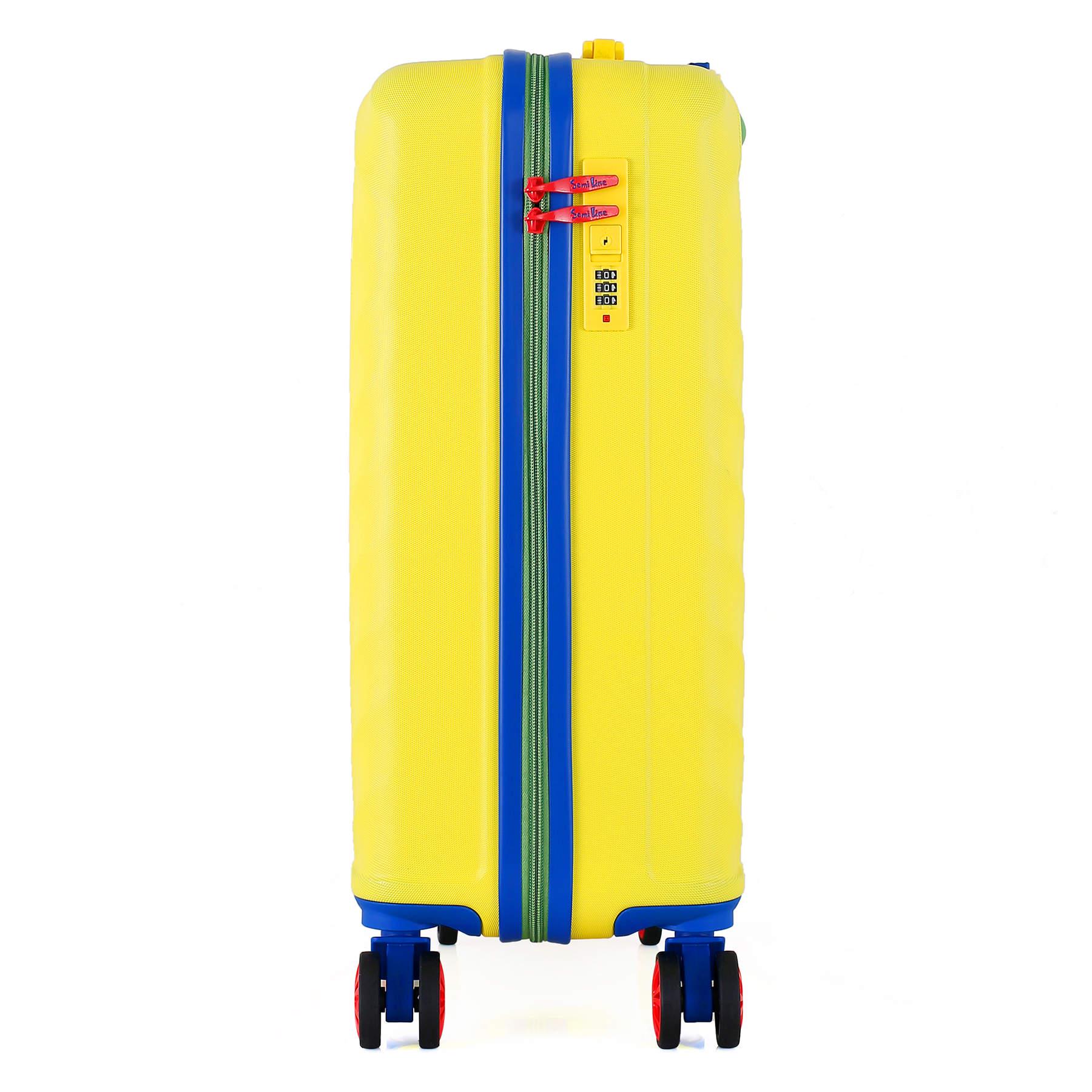 Валіза SEMI LINE 20" S Yellow (T5801-1) - фото 3 Валіза SEMI LINE 20" S Yellow (T5801-1) - фото 3