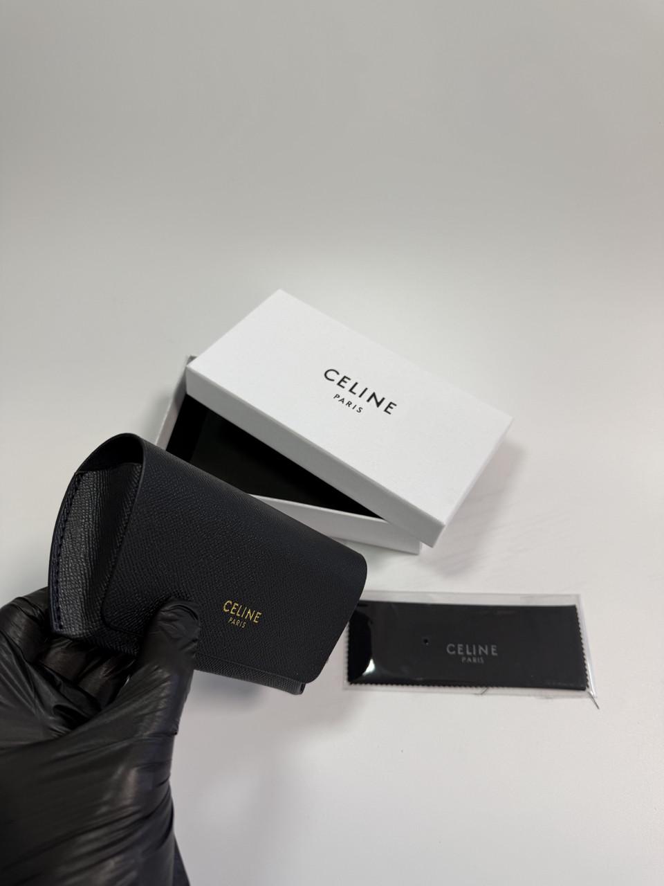 Футляр для окулярів CELINE Paris зі шкіри - фото 3 Футляр для окулярів CELINE Paris зі шкіри - фото 3