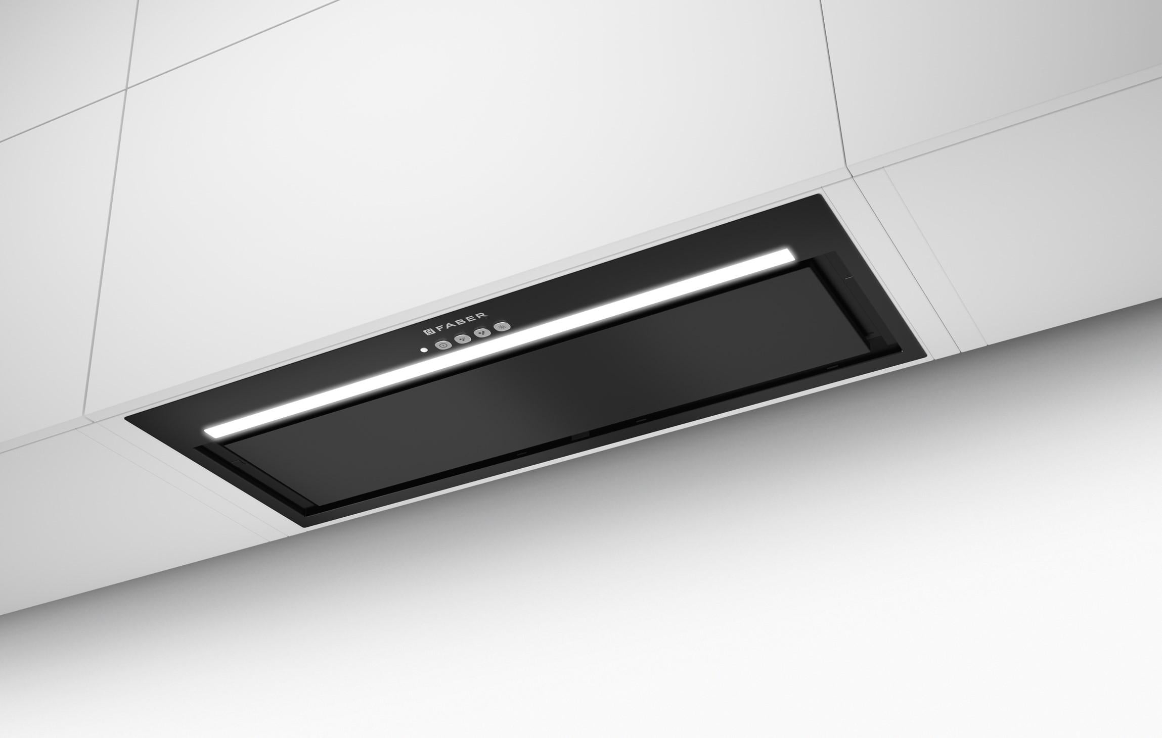 Вытяжка встроенная Faber Inka Lux Evo Bk Matt A70 70 см 1119 м³/ч Черный матовый (305.0665.356) - фото 2