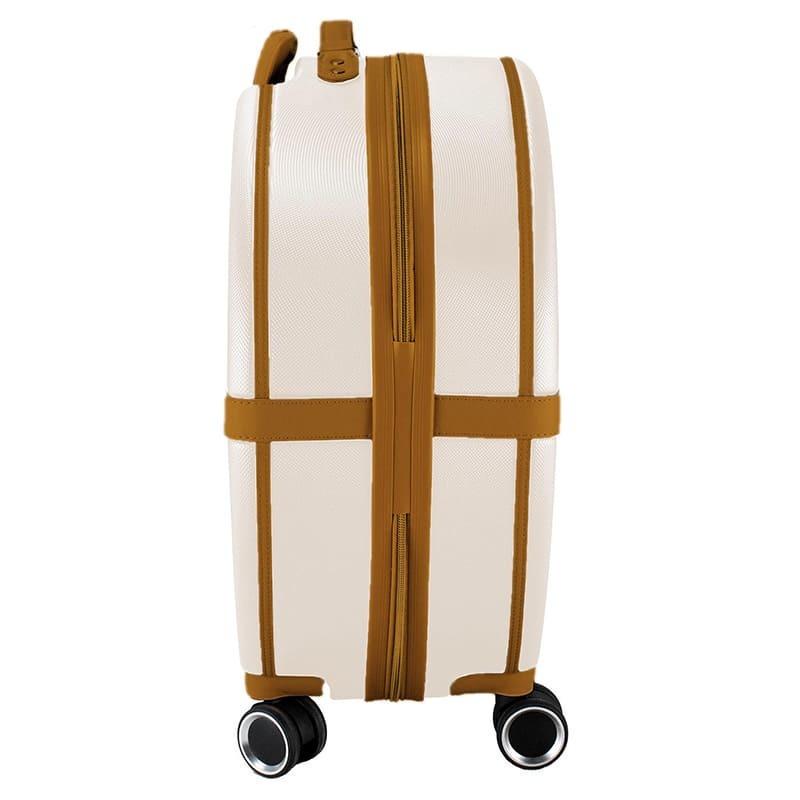 Валіза SEMI LINE 20" S 27 л Ecru/Brown (DAS302666) - фото 5 Валіза SEMI LINE 20" S 27 л Ecru/Brown (DAS302666) - фото 5