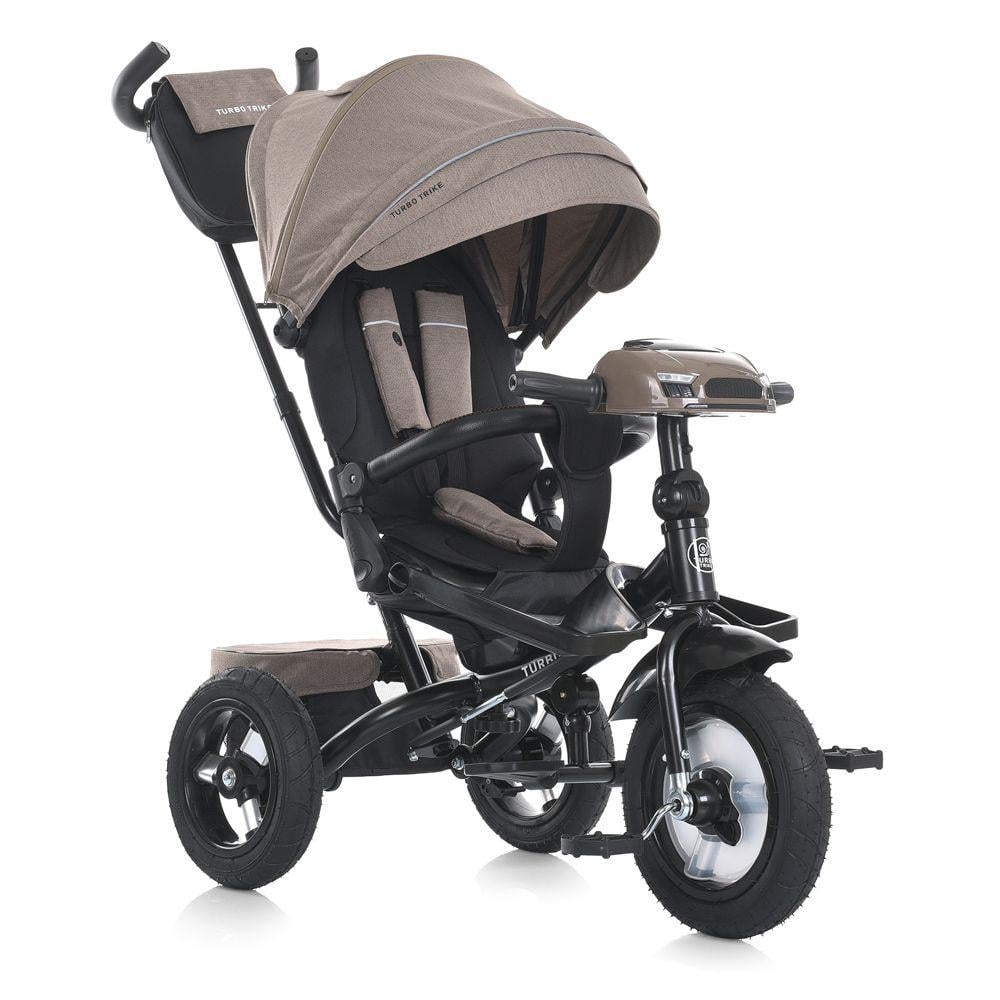 Дитячий велосипед триколісний Turbo Trike MT 1007 гумові колеса Коричневий (723286212) - фото 1 Дитячий велосипед триколісний Turbo Trike MT 1007 гумові колеса Коричневий (723286212) - фото 1