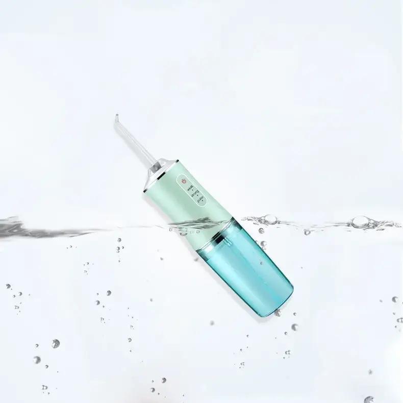 Іригатор портативний електричний Oral Irrigator Зелений (S3J2-Green) - фото 2