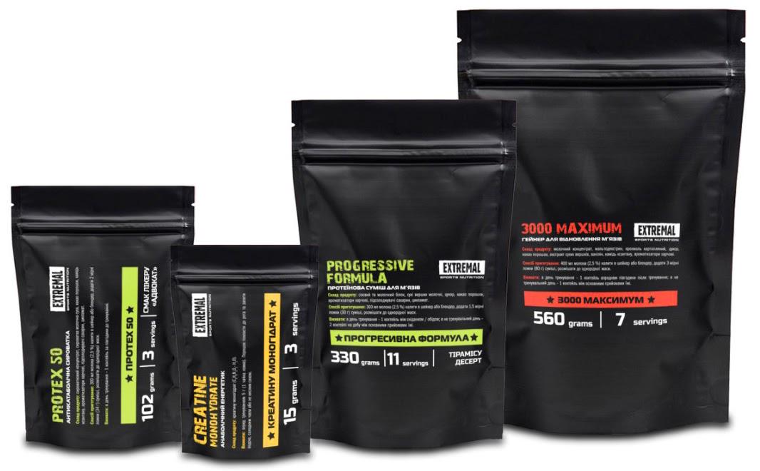 Програма швидкого набору ваги Extremal 4в1 1007 г