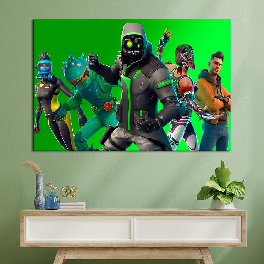 Настенний декор Игра Fortnite: Battle Royale 120x80 см (A191-1)